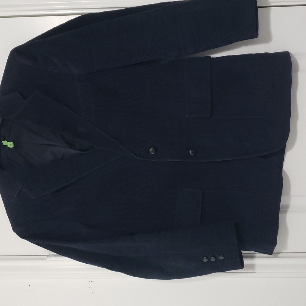 Vintage Sears, Roebuck and Co. Blue Corduroy Blazer